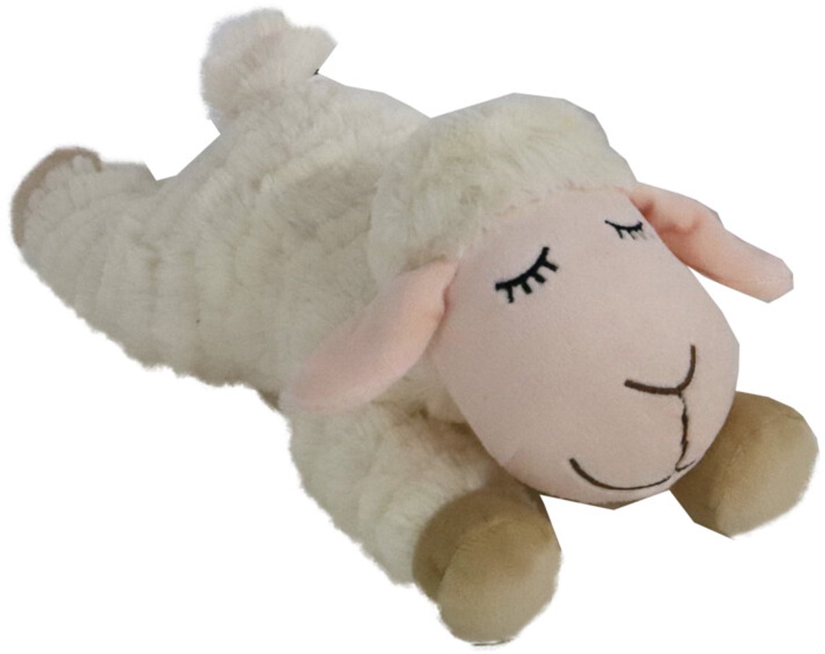 Boon Schaap Pluche Liggend Beige - Piep 27 cm