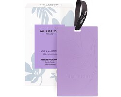 Millefiori Laundry - Geurkaarten - Viola Ametista - 3 stuks - Kast Parfum - Voor In De Kledingkast