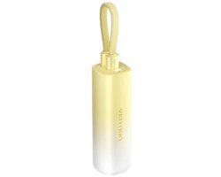 Powerbank 5000Mah Vention Fhwy0 20W + Usb-C Naar Lightning Kabel (Geel)