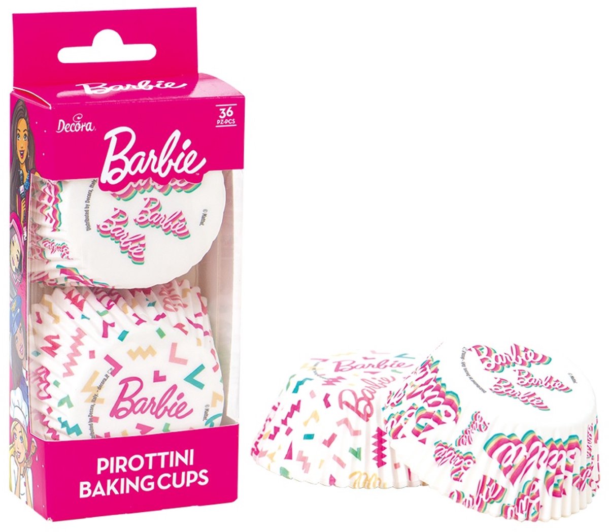 Decora 403034 bakvormen Cupcake-/muffinkoppen 36 stuk(s)