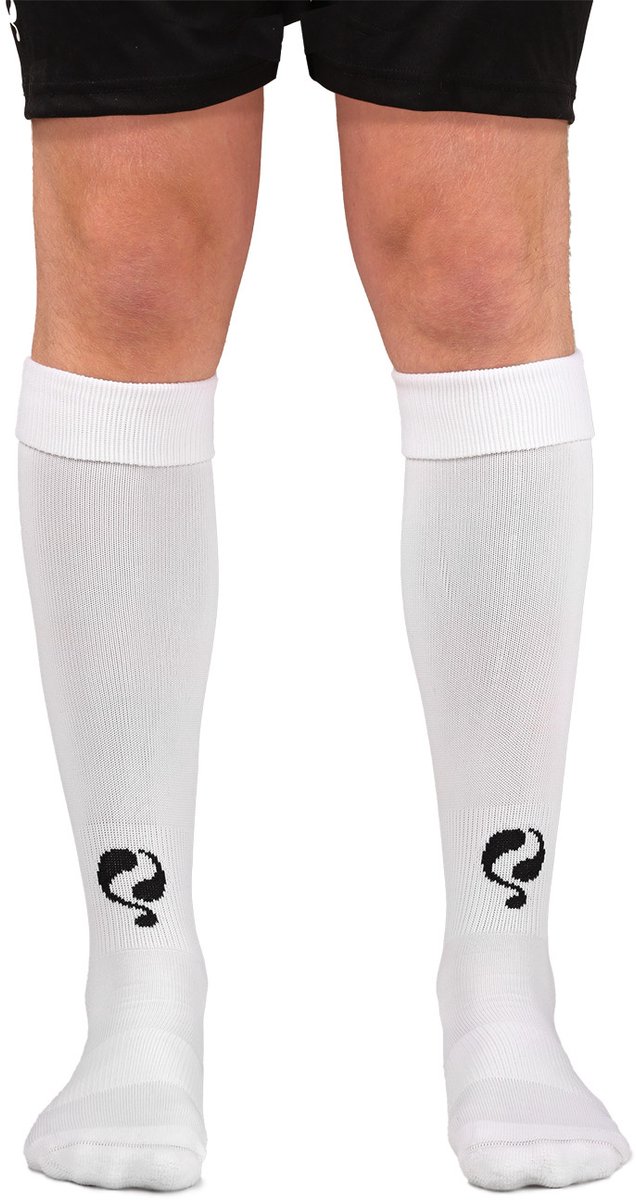 Q1905 Evergreen Voetbalsokken - Wit/Zwart