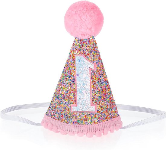 Verkleedset voor honden/katten voor een verjaardagsfeest, inclusief een