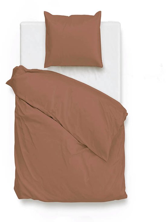 Zohome Satinado Dekbedovertrek - Lits-jumeaux - Katoensatijn - 240x200-220cm - Roze