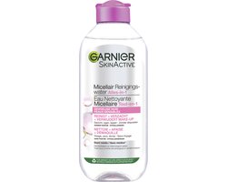 Garnier SkinActive Micellair Reinigingswater voor de Gevoelige Huid – Milde Gezichtsreiniging – Zachte Make-Up Remover - 400ml