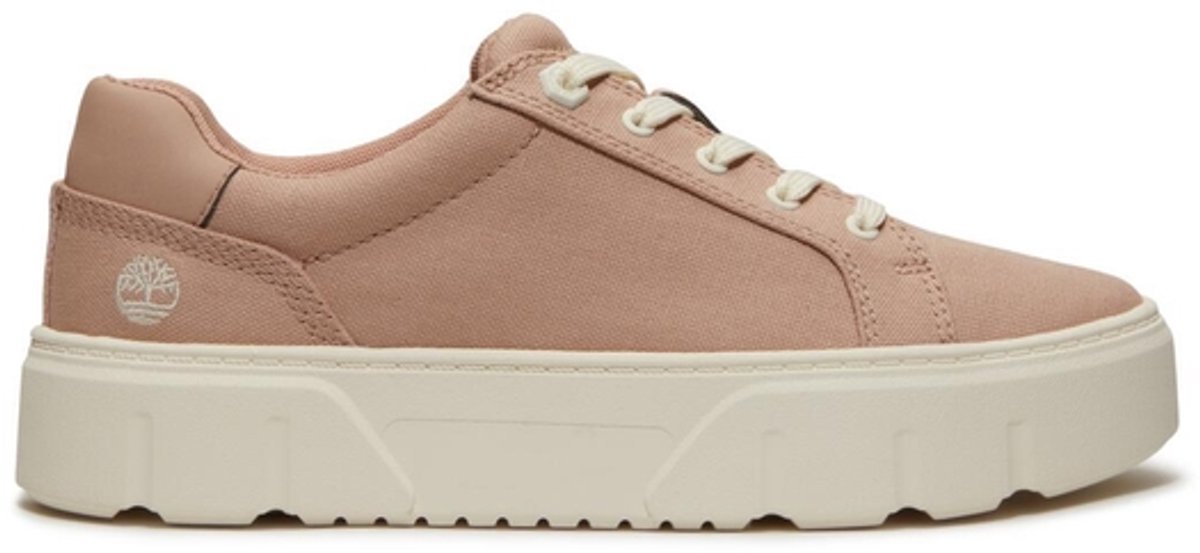 Timberland LAUREL COURT LOW LACE UP SNEAKER LIGHT CANVAS Dames Sneakers LIGHT CANVAS Beige
