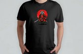 Noodle Samurai - T Shirt - Japanese - Anime - Vibes - KawaiiCulture - MangaMagic - OtakuWorld - SakuraSeason - Japanse - KawaiiCultuur - OtakuWereld - SamuraiGeest - Funny - Sushi