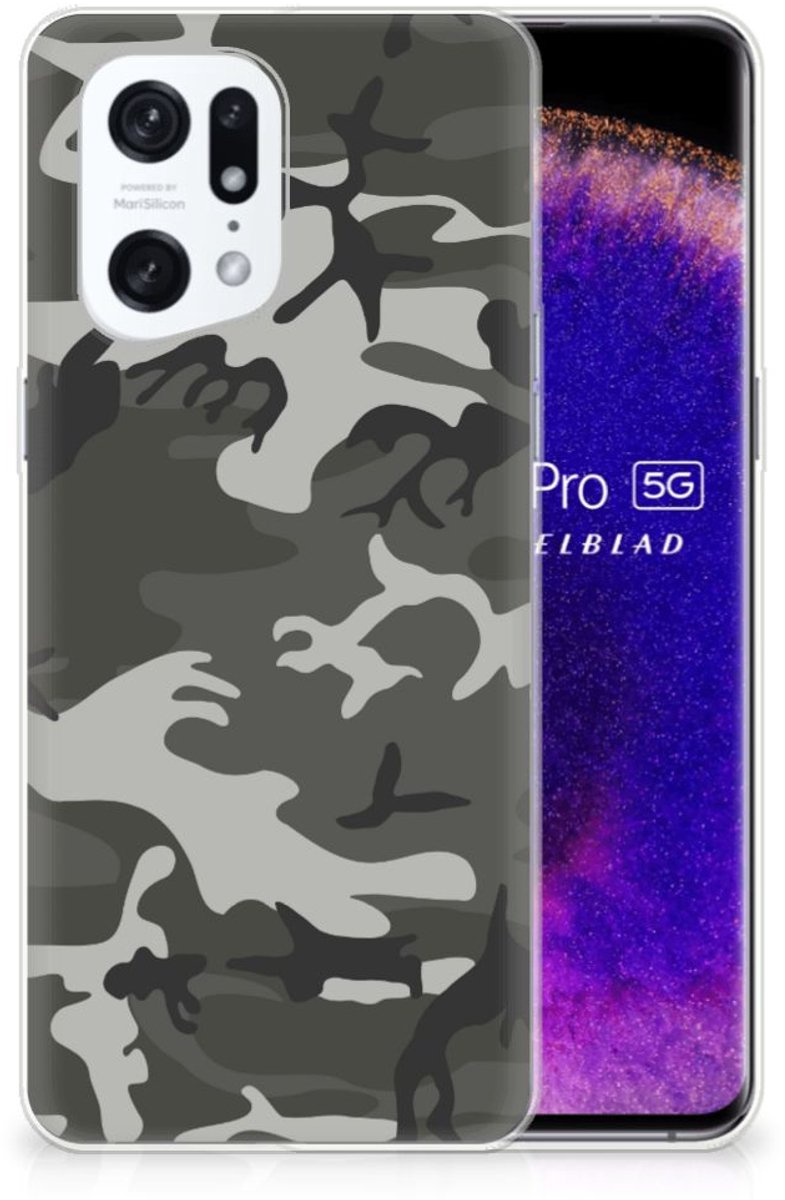 OPPO Find X5 Pro TPU bumper Army Light