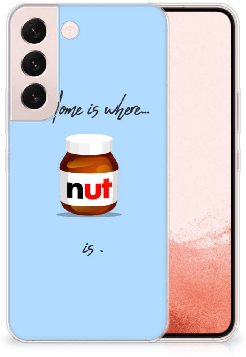 Samsung Galaxy S22 Siliconen Case Nut Home