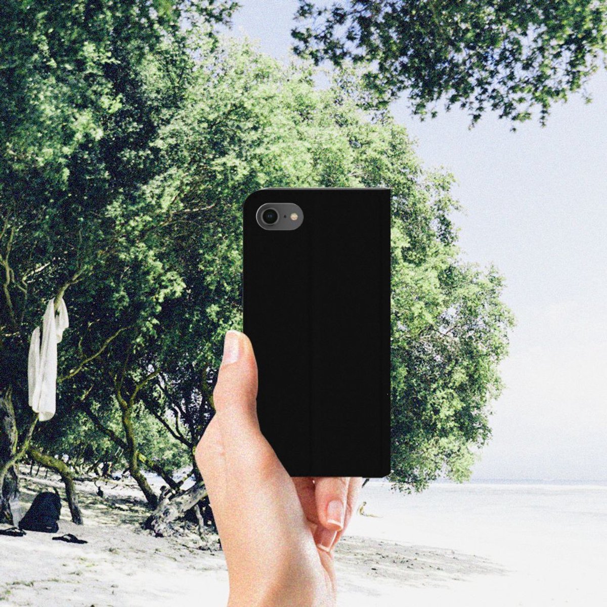 iPhone 7 | 8 | SE (2020) | SE (2022) Magnet Case Boho Beach — cadeau in Cadeau-ideeën - foto 4