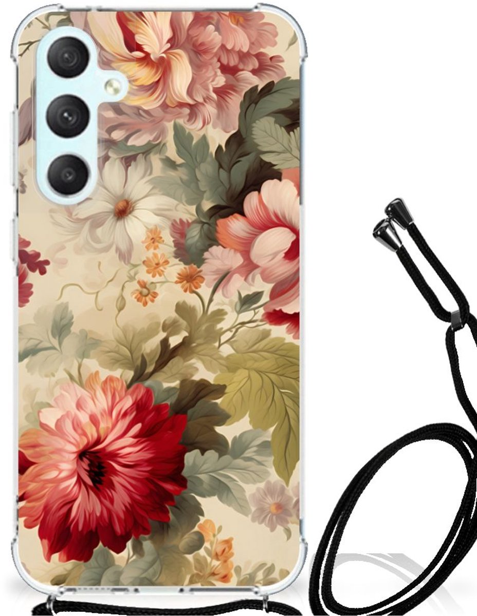 Case voor Samsung Galaxy S23 FE Bloemen
