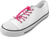 Lacets Quick | Lacets ronds | Couleur : Rose | Longueur: 100 cm | Ne perdez plus jamais vos lacets