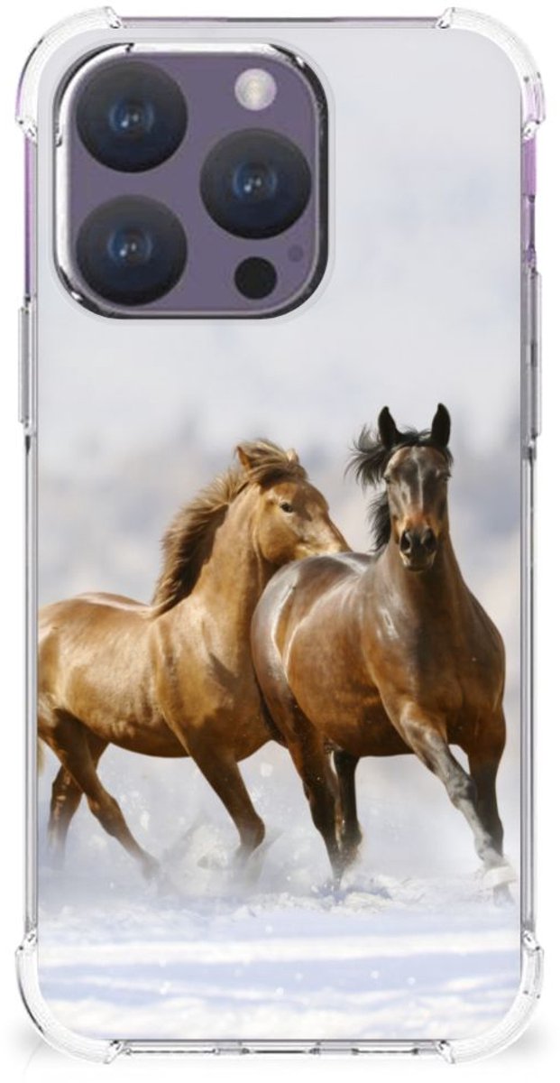 iPhone 15 Pro Case Anti-shock Paarden