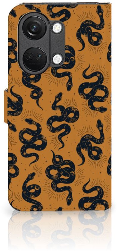 Coque de téléphone avec cartes adaptée pour OnePlus Nord 3 Snakes