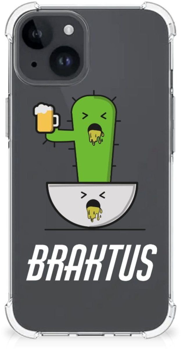 iPhone 15 Stevig Bumper Hoesje Braktus