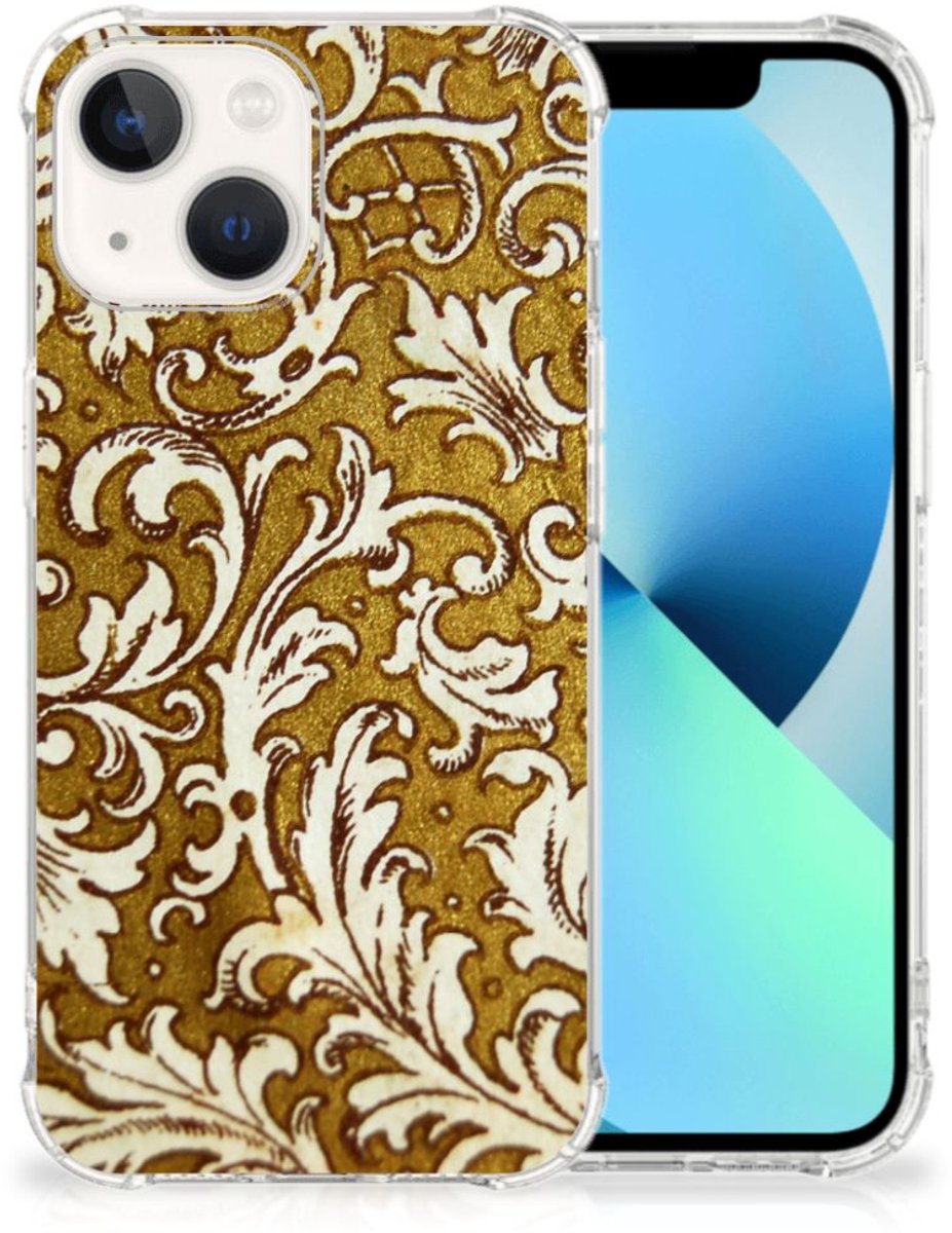 Anti Shock Case iPhone 13 Barok Goud