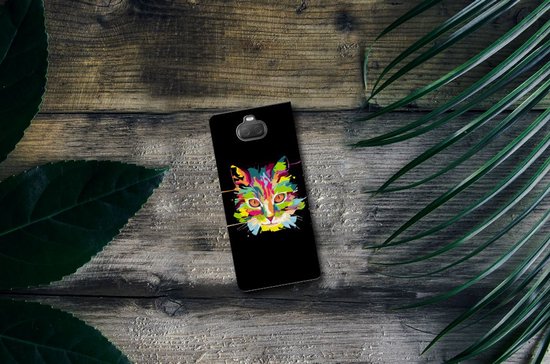 Coque Magnet Sony Xperia 10 Couleur Cat
