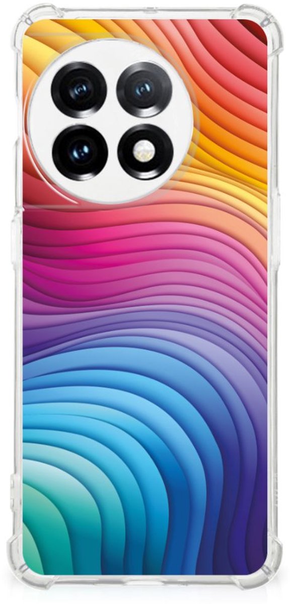Shockproof Case voor OnePlus 11 Regenboog