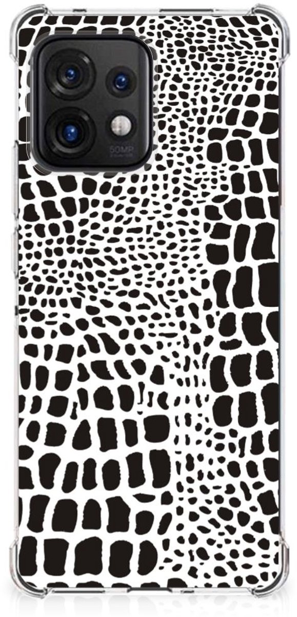 Motorola Edge 40 Pro Case Anti-shock Slangenprint
