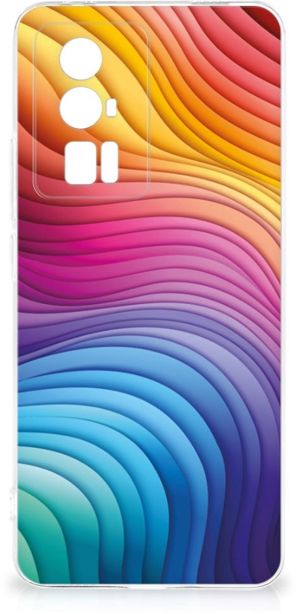 TPU Hoesje voor Xiaomi Poco F5 Pro Regenboog