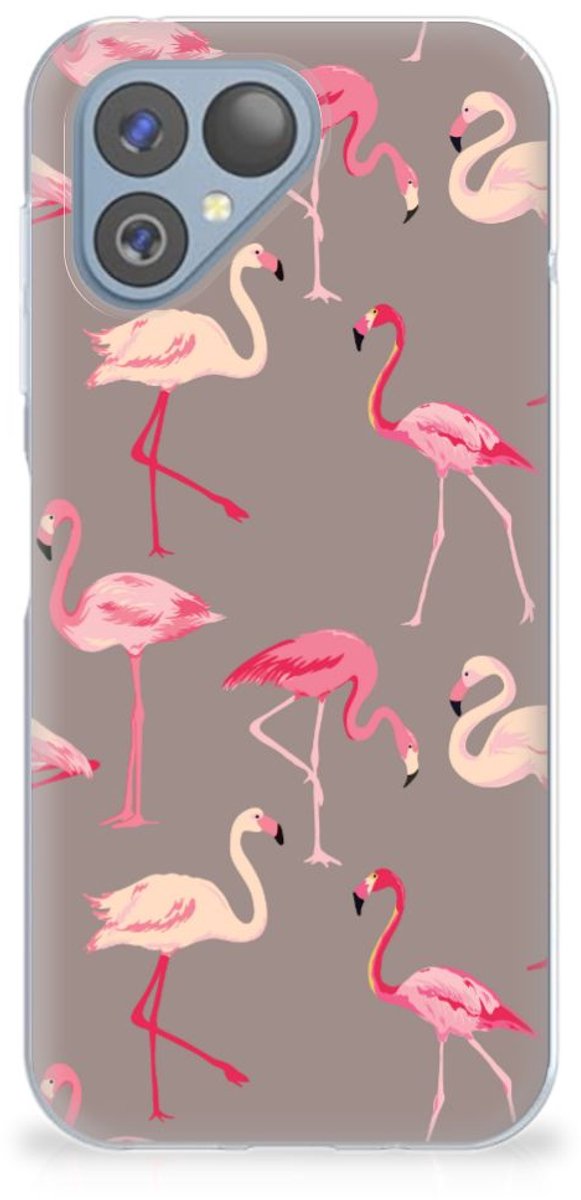 Fairphone 5 TPU Hoesje Flamingo