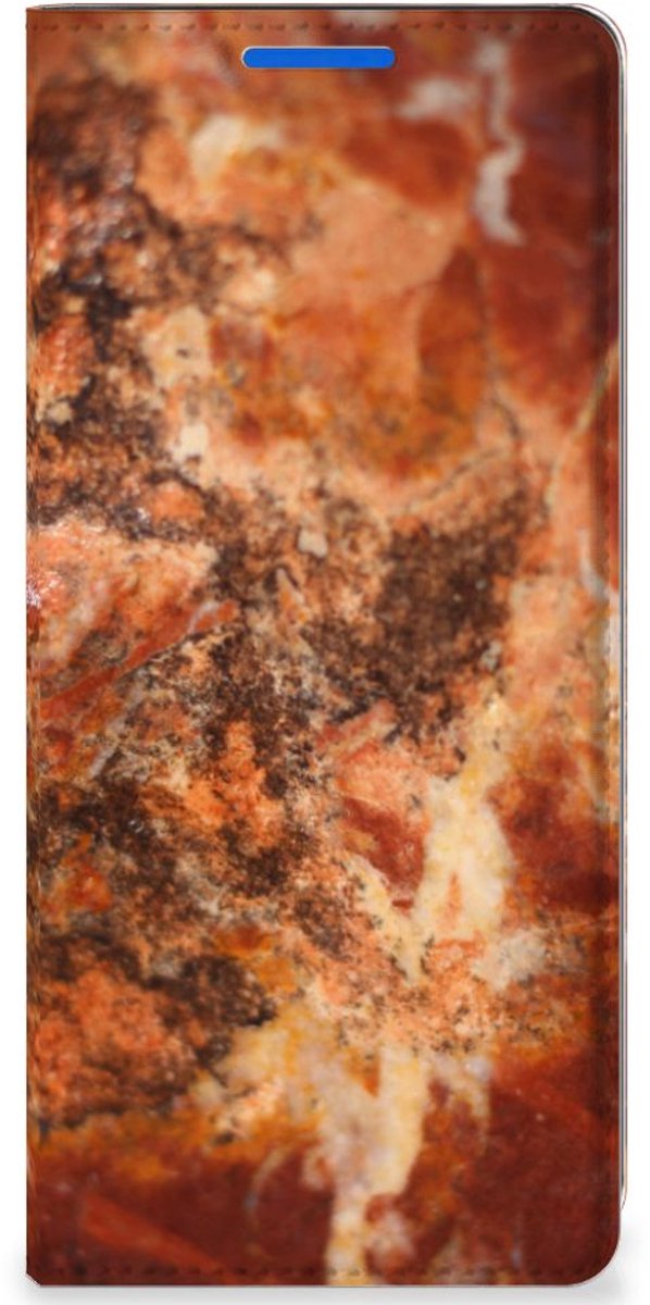 OPPO Reno 6 Pro Plus 5G Standcase Marmer Bruin