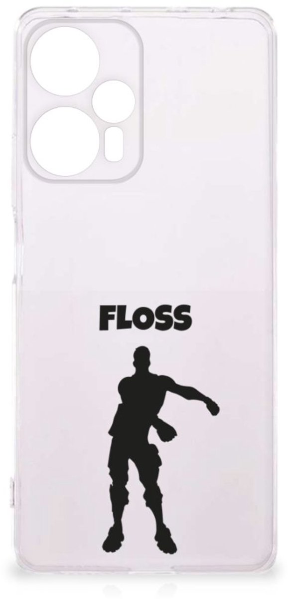 Xiaomi Poco F5 Telefoonhoesje met Naam Floss