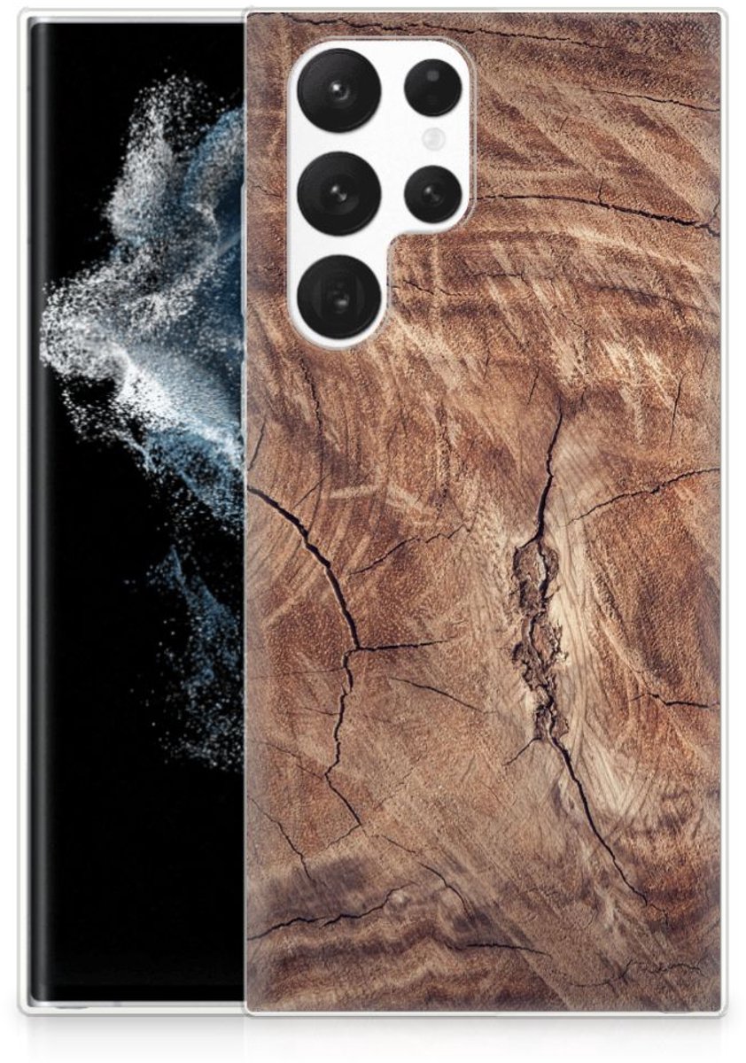 Samsung Galaxy S22 Ultra Bumper Hoesje Tree Trunk