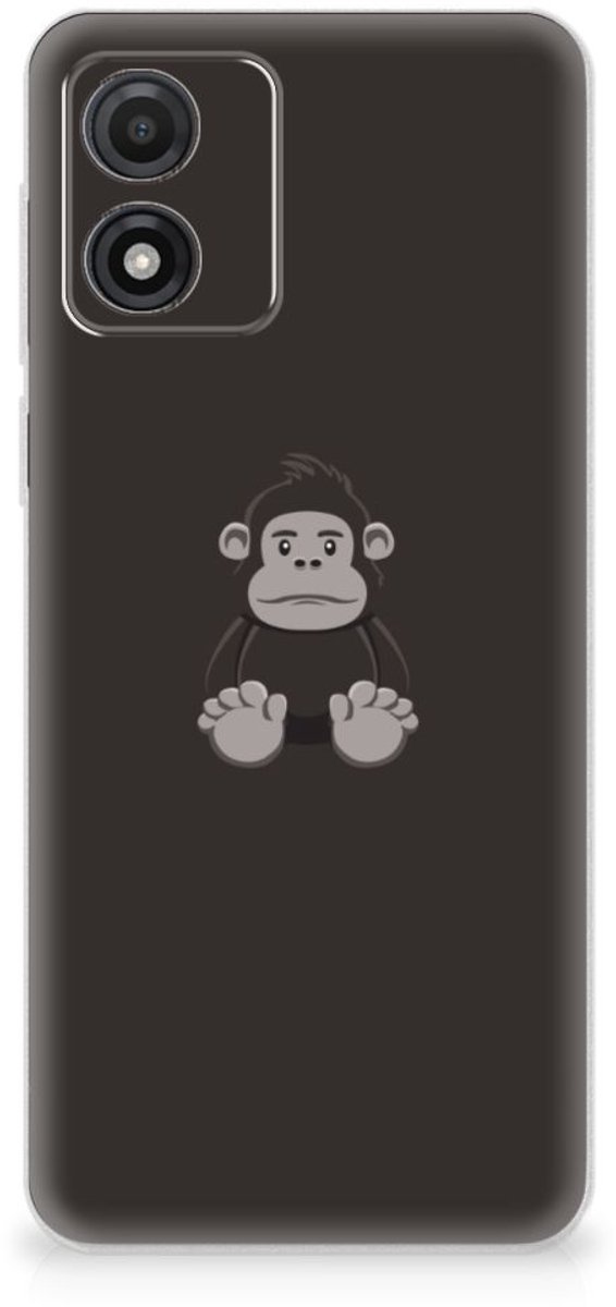 Motorola Moto E13 Telefoonhoesje met Naam Gorilla