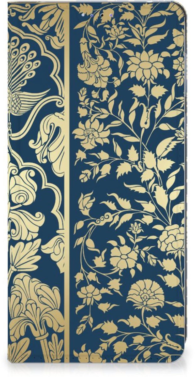 Motorola Edge 40 Smart Cover Beige Flowers