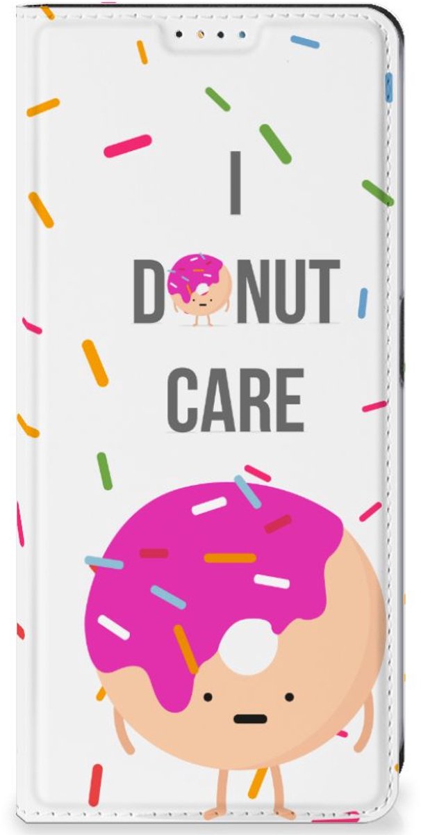 Standcase Hoesje voor OnePlus Nord CE 3 Lite Flip Style Cover Donut Roze