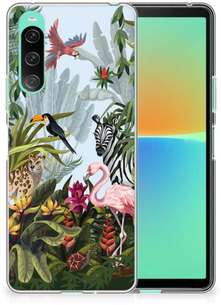 TPU Hoesje voor Sony Xperia 10 V Jungle