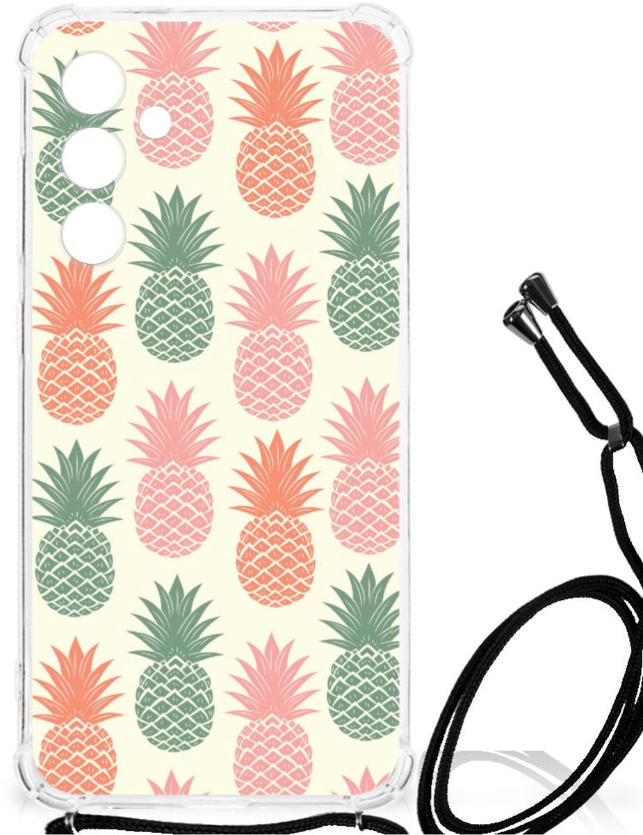 Samsung Galaxy A55 Beschermhoes Ananas