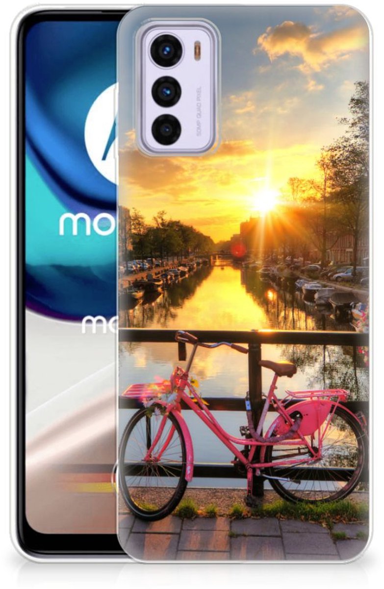 Motorola Moto G42 Siliconen Back Cover Amsterdamse Grachten