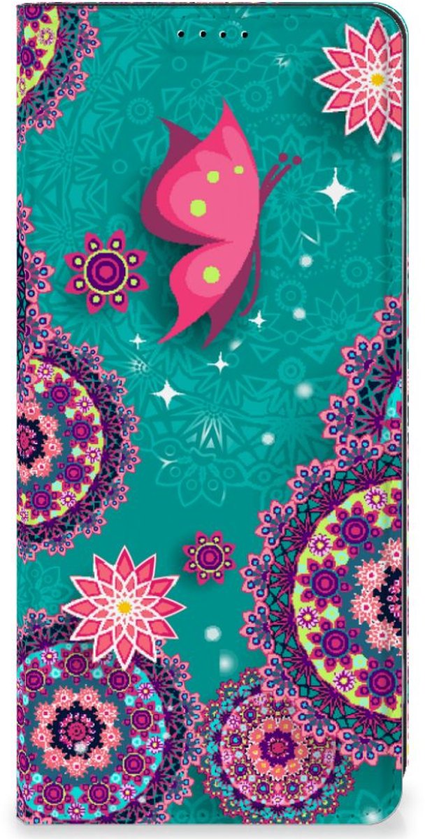 OPPO A58 4G Bookcase Cirkels en Vlinders
