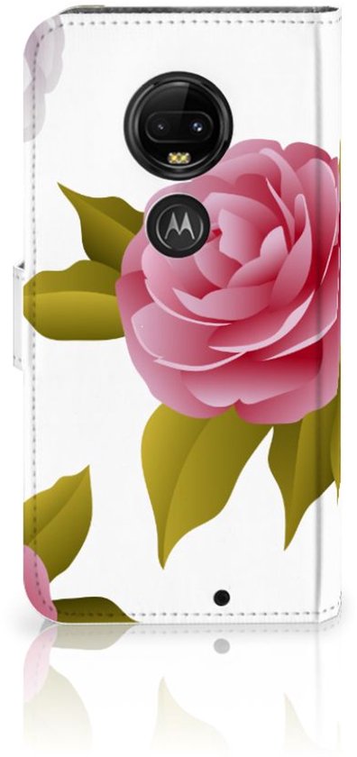 Couverture personnalisée Téléphone Case Motorola Moto G7 | G7 Plus Coque Des Roses cadeau de Mariage