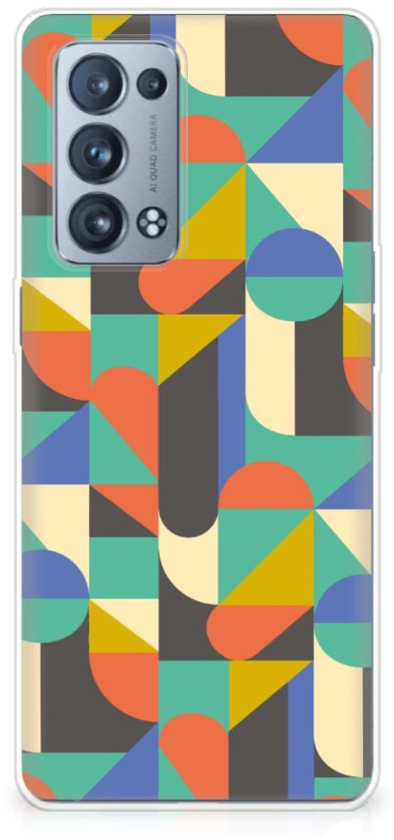 OPPO Reno 6 Pro Plus 5G TPU bumper Funky Retro