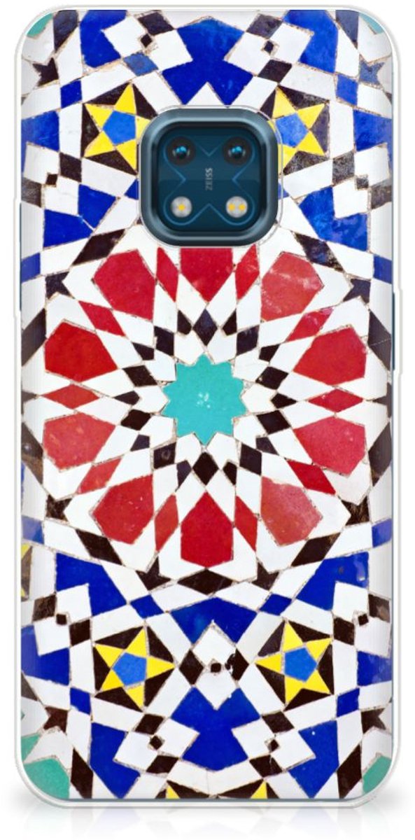Nokia XR20 TPU Siliconen Hoesje Mozaïek