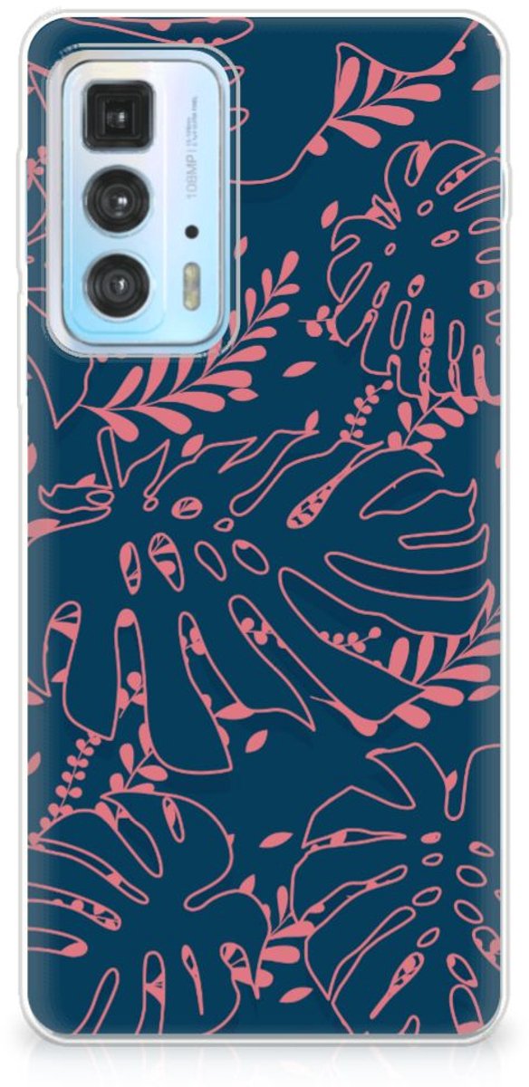 Motorola Edge 20 Pro TPU Case Palm Leaves