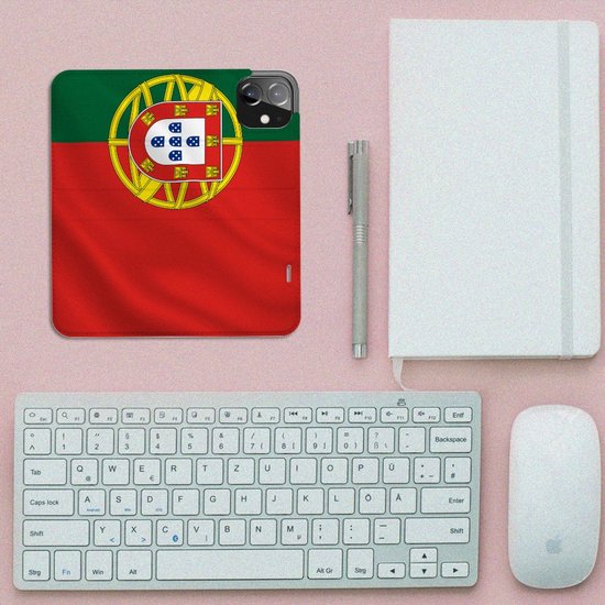 Coque GSM iPhone 12 | Bookcase iPhone 12 Pro Drapeau Portugais