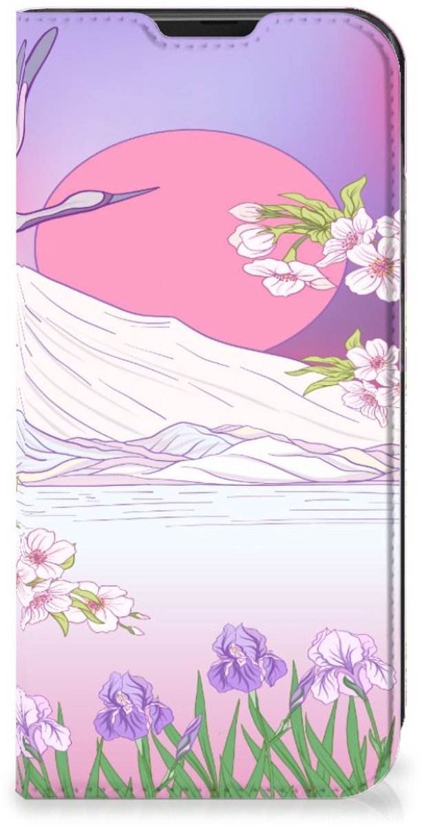 Book Case voor Samsung Galaxy Xcover 6 Pro Hoesje maken Bird Flying