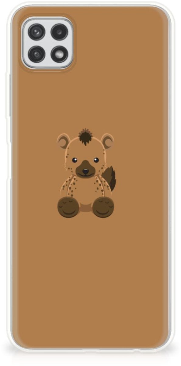 Samsung Galaxy A22 5G Telefoonhoesje met Naam Baby Hyena