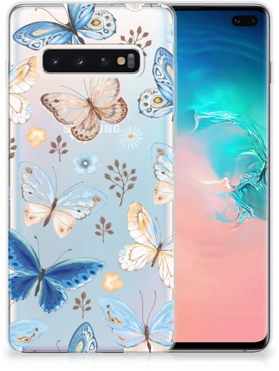 TPU Hoesje voor Samsung Galaxy S10 Plus Vlinder