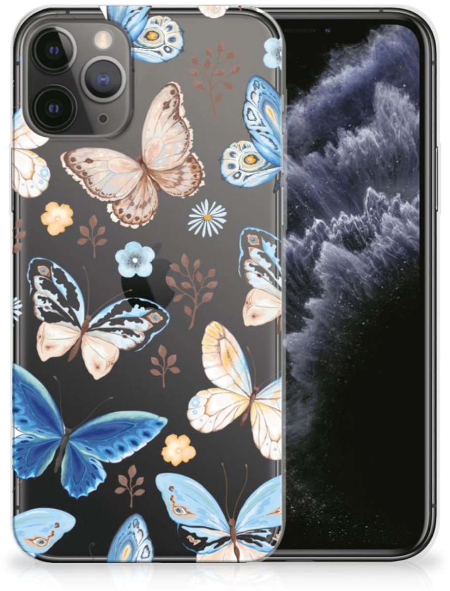 TPU Hoesje voor Apple iPhone 11 Pro Vlinder