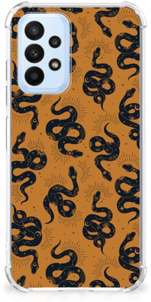 Case Anti-shock voor Samsung Galaxy A23 Snakes