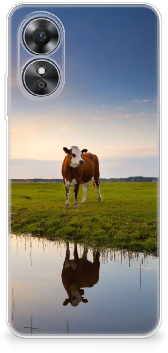 OPPO A17 TPU Hoesje Koe