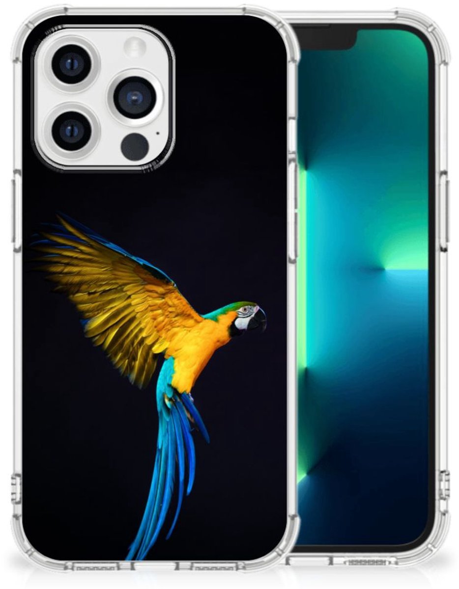 Apple iPhone 13 Pro Case Anti-shock Papegaai