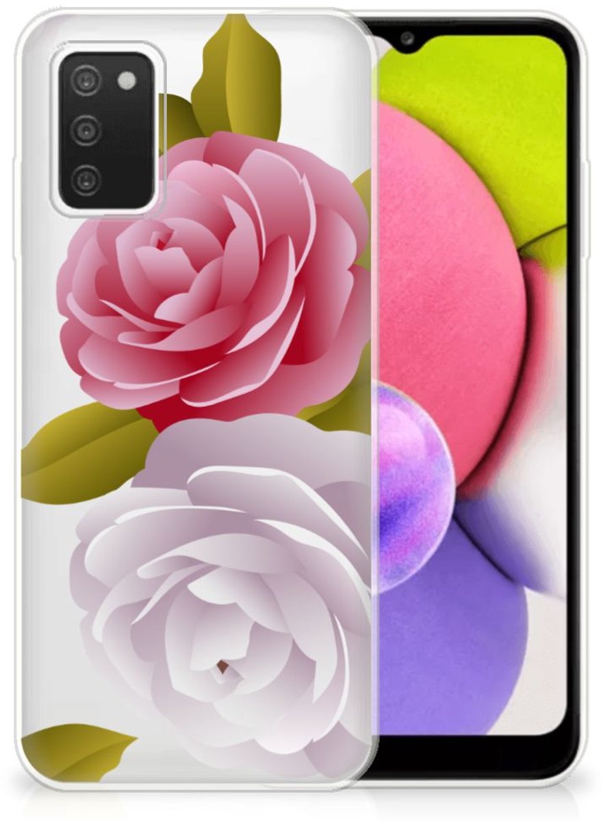 Samsung Galaxy A03S TPU Case Roses