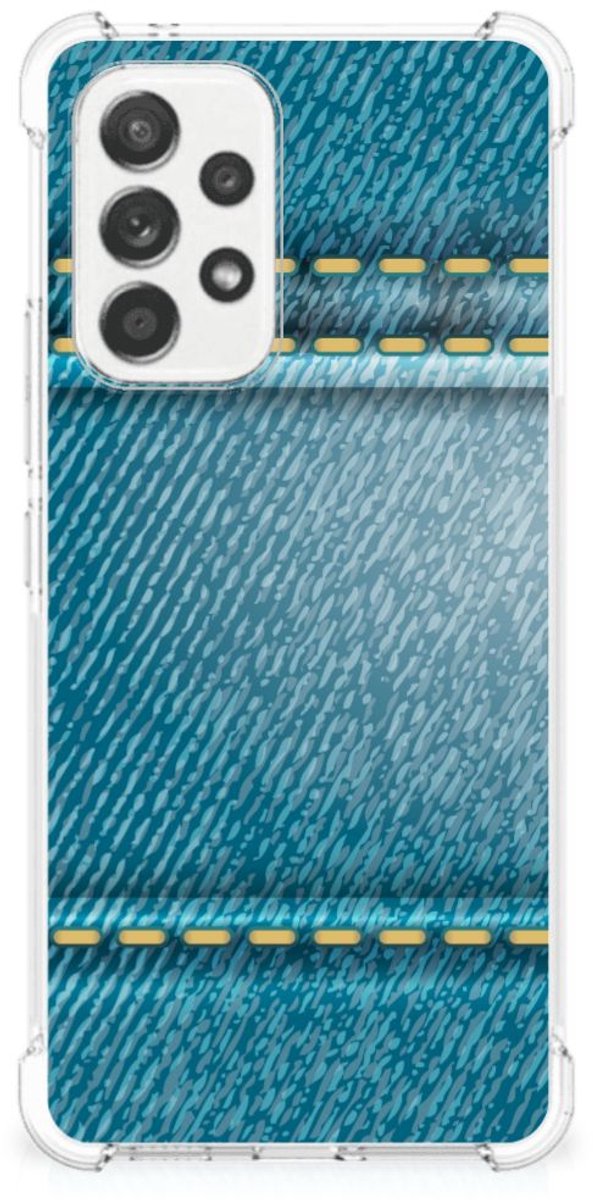 Samsung Galaxy A53 5G Anti Shock Bumper Case Jeans