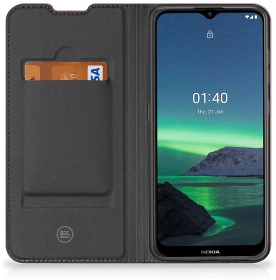 Coque Stand Cadeau pour Femme Nokia 1.4 Smart Cover Love