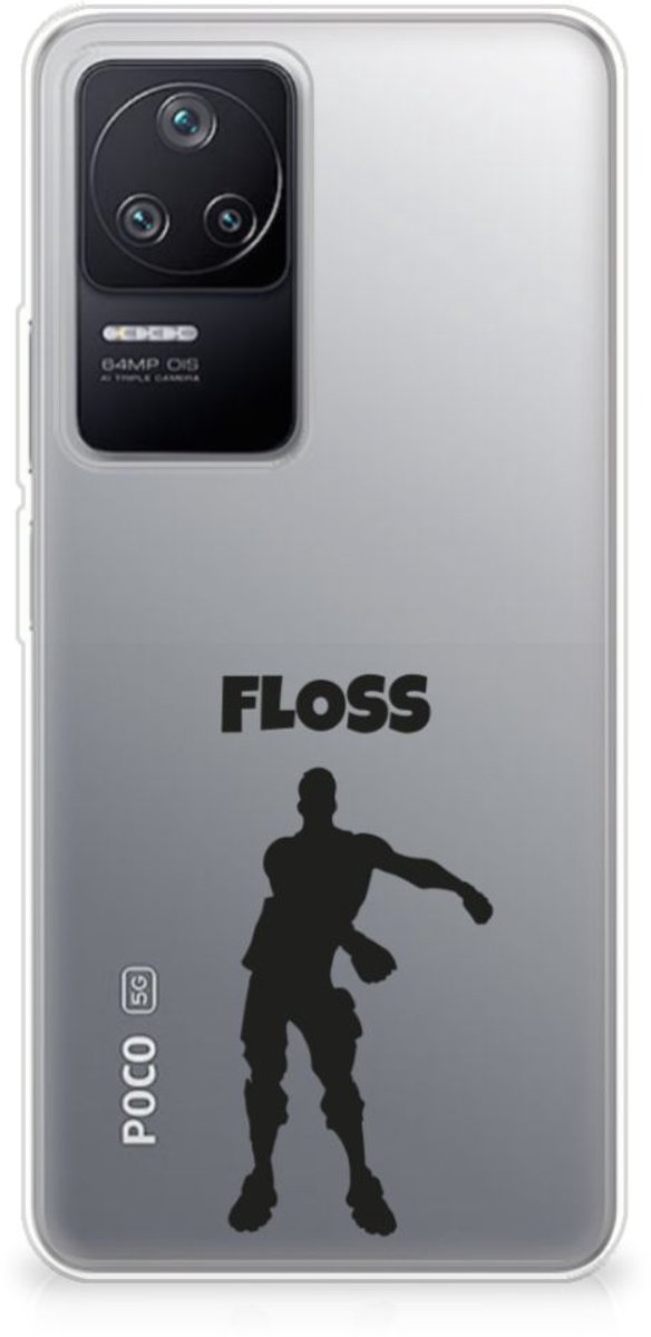 Xiaomi Poco F4 Telefoonhoesje met Naam Floss